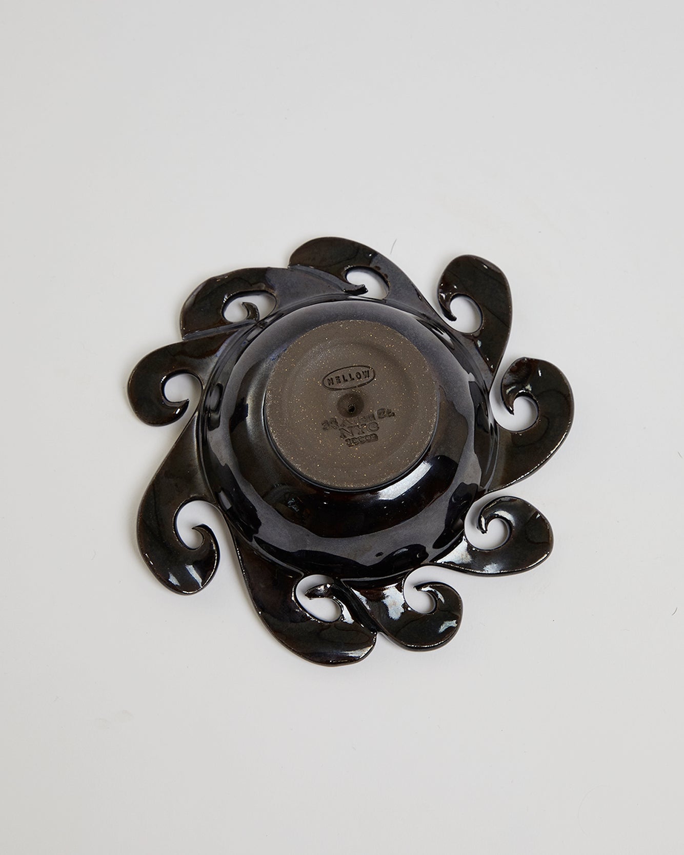 Umber Sun Catcher incense bowl