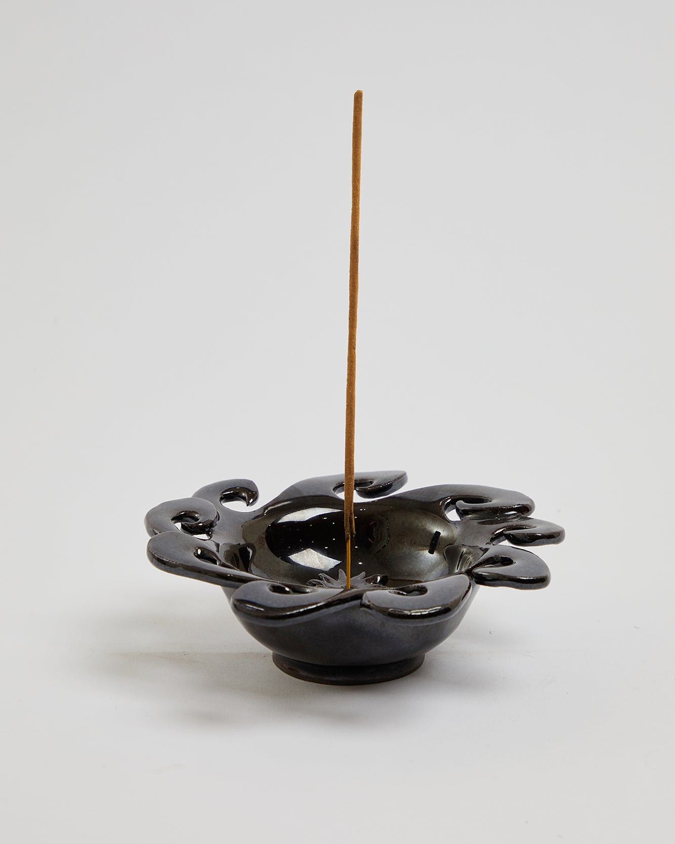 Umber Sun Catcher incense bowl