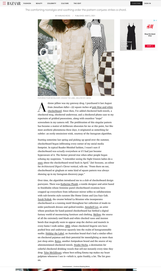 Harpers Bazaar, March 2021