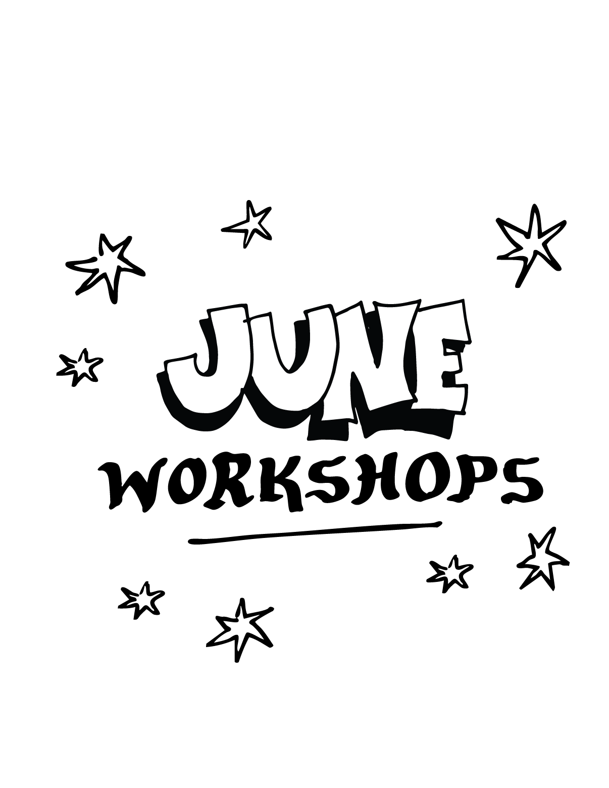 JUNE 2026 Workshops