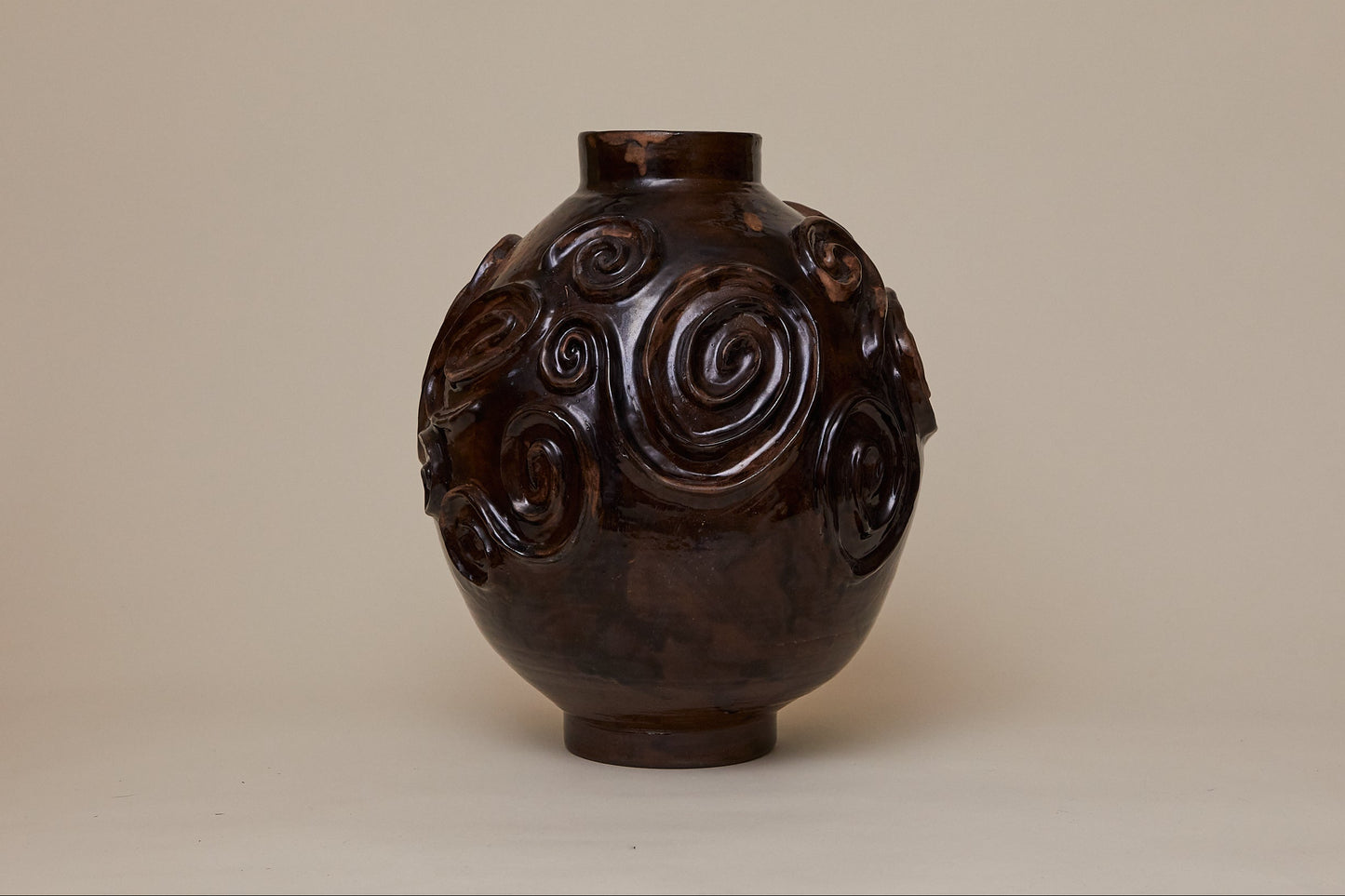 Spiral Moon Jar