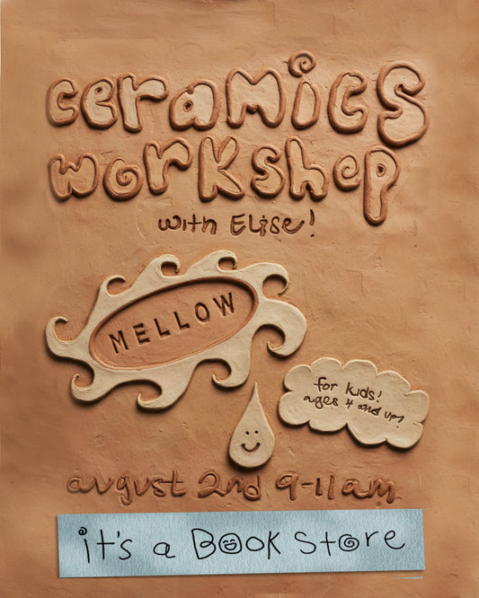 WORKSHOP @ its a bookstore   *ੈ✩‧₊˚