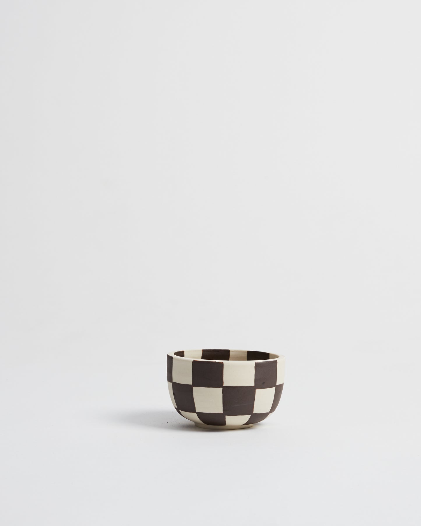 Porcelain checkered incense bowl